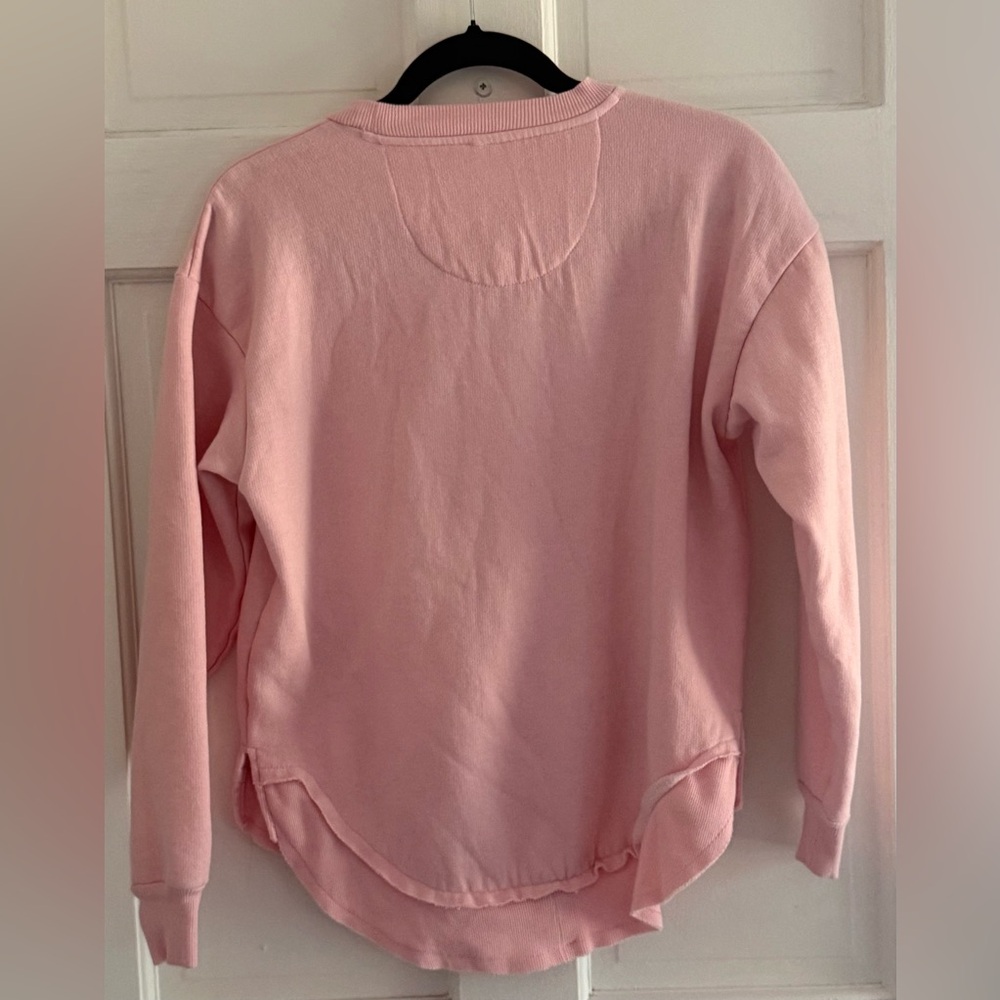 Simply Southern Bring Me Chicken Nuggets Pink Pullover Sweatshirt S - Picture 3 of 4